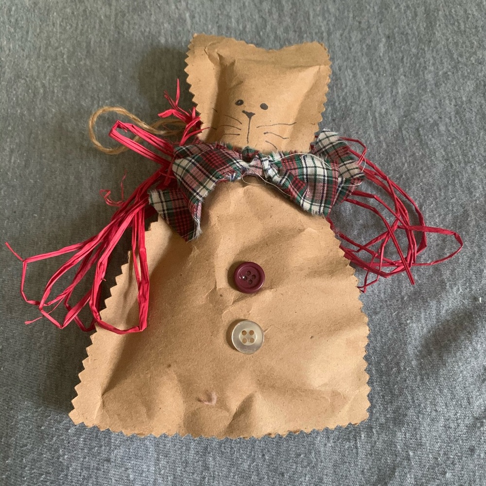 Cat holiday Ornament